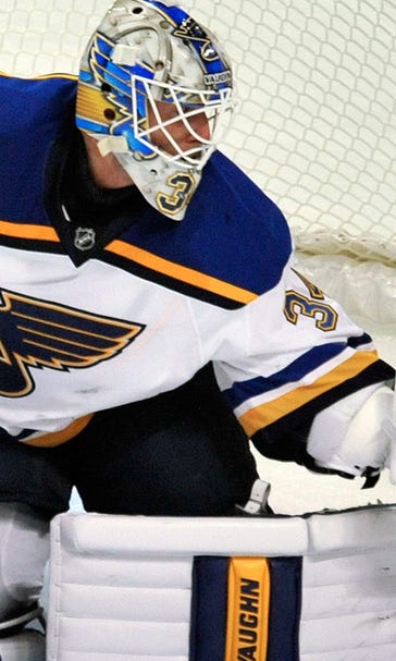 Allen will make first start in goal as Blues visit Wild